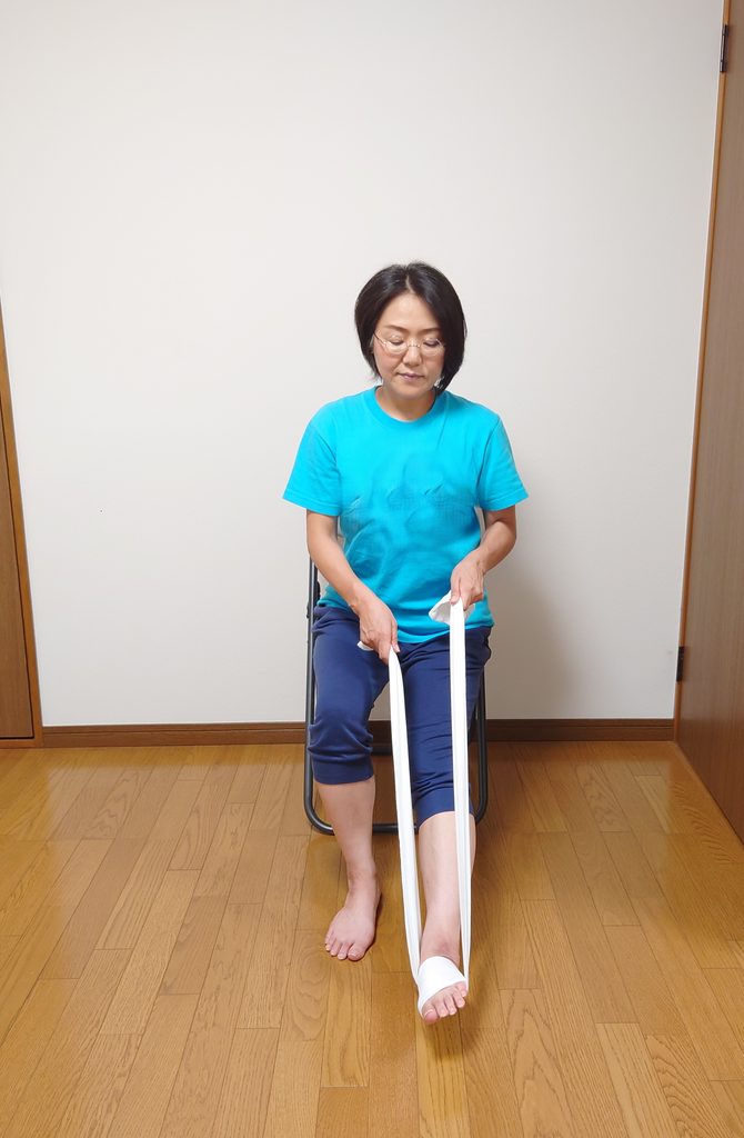 らせん足部のケア